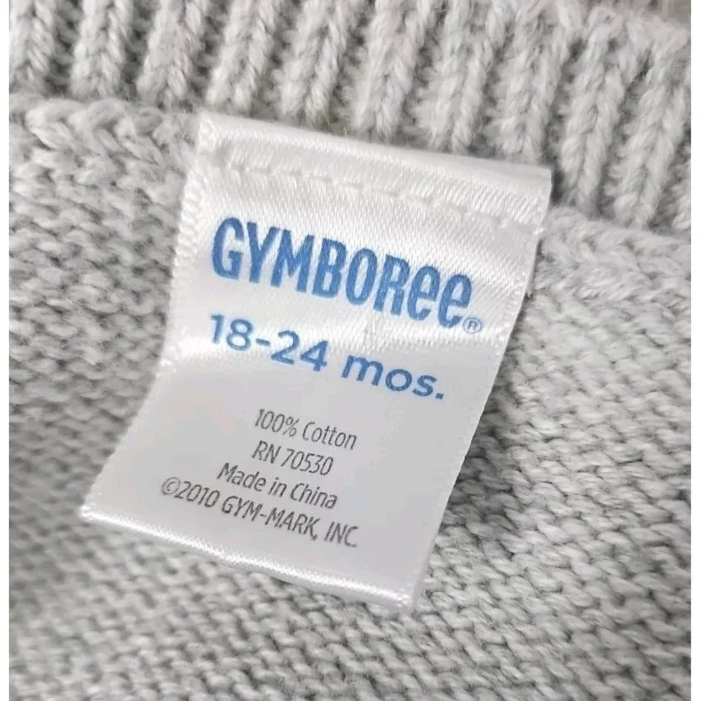 Boy's Gymboree 2010 Preppy Rocks Gray‎ Blue Argyle Sweater Vest Size 18-24 MTHS